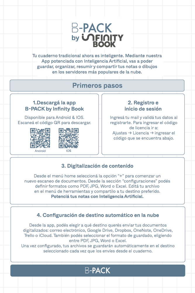 BPACK INFINITY WEB